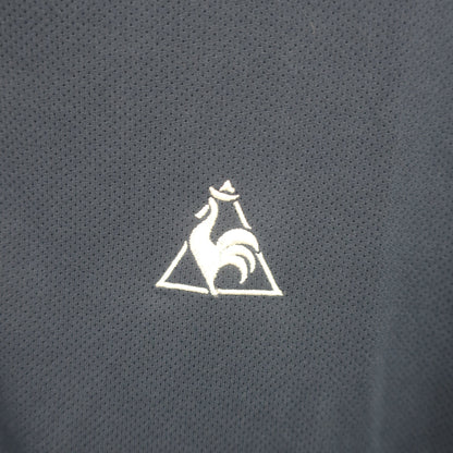 le coq sportif(ルコックスポルティフ) 半袖ハーフジップシャツ ネイビー レディース O A