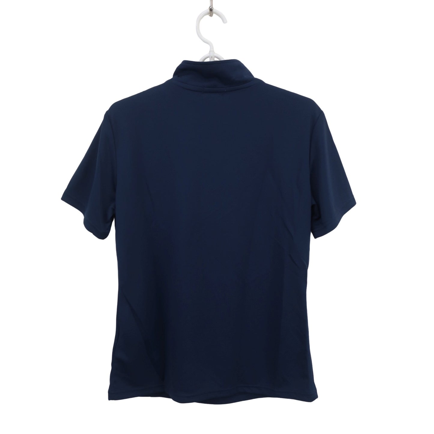 le coq sportif(ルコックスポルティフ) 半袖ハーフジップシャツ ネイビー レディース O A