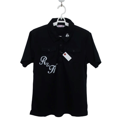 ROCKY&HOPPER(ロッキー＆ホッパー) ポロシャツ 黒 レディース L B