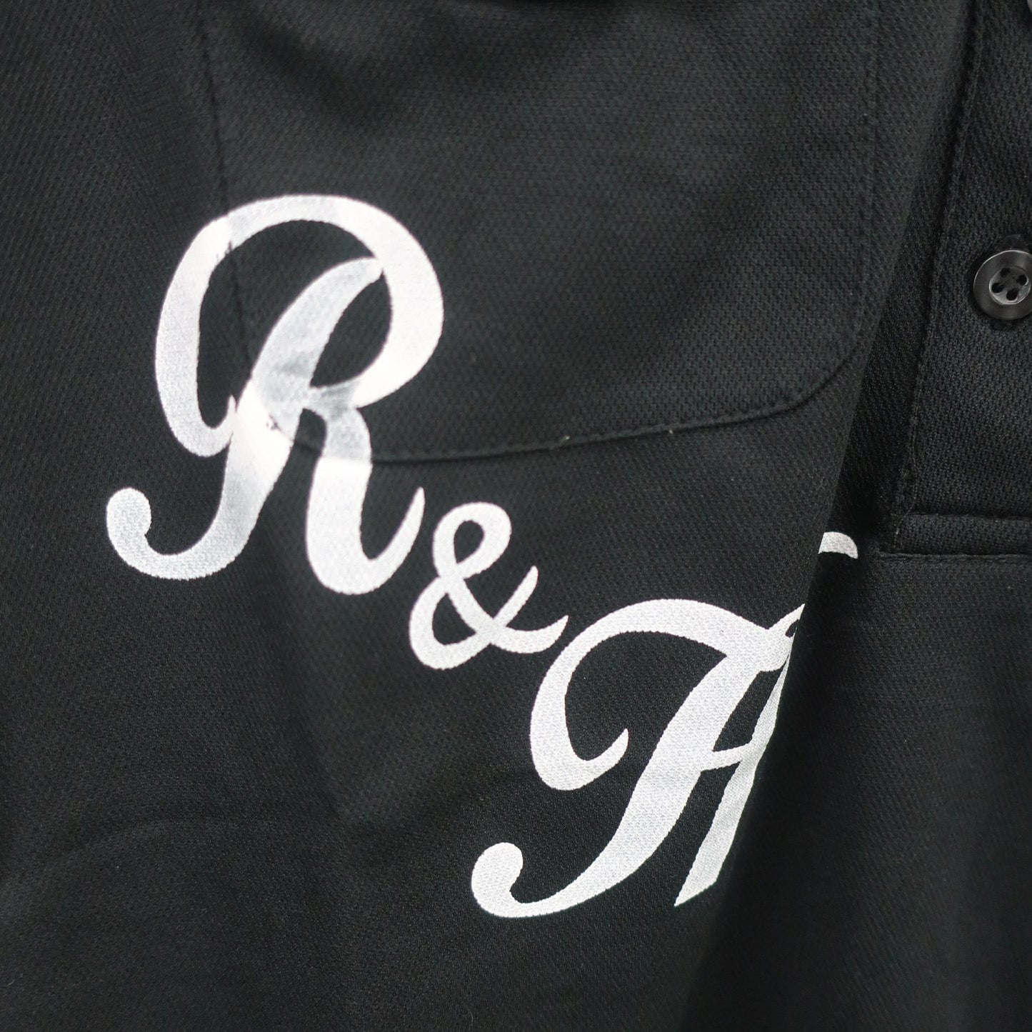 ROCKY&HOPPER(ロッキー＆ホッパー) ポロシャツ 黒 レディース L B