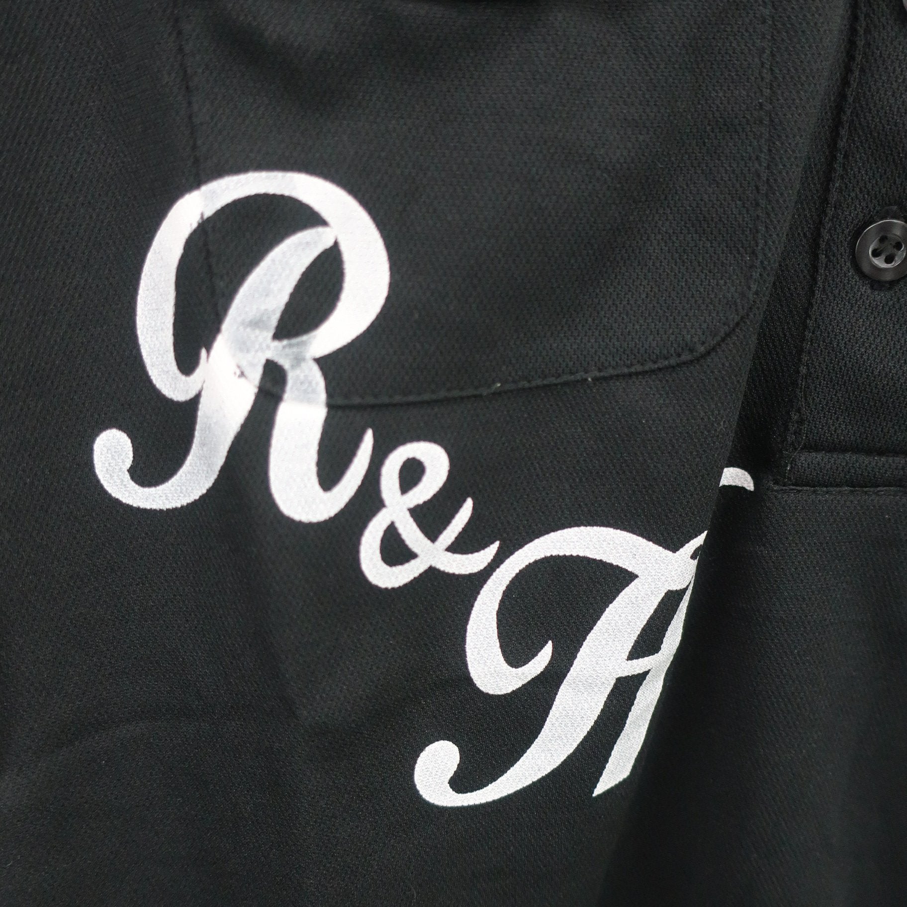 ROCKY&HOPPER(ロッキー＆ホッパー) ポロシャツ 黒 レディース L B