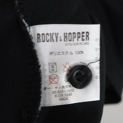 ROCKY&HOPPER(ロッキー＆ホッパー) ポロシャツ 黒 レディース L B