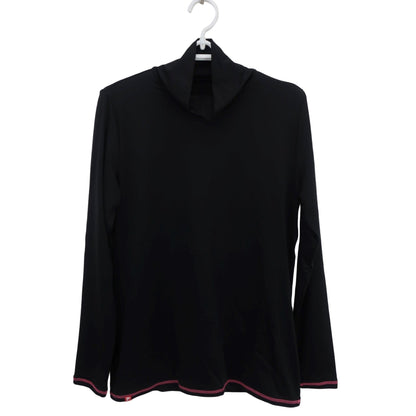 FILA GOLF(フィラゴルフ) ハイネックシャツ 黒 レディース LL B