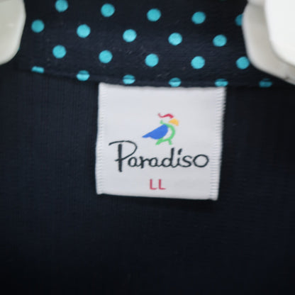 Paradiso(パラディーゾ) 長袖ポロシャツ ネイビー レディース LL A