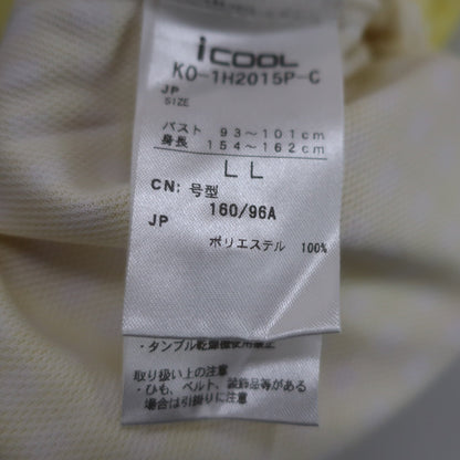 Kolwin(コルウィン) ポロシャツ 黄色白チェック レディース LL A