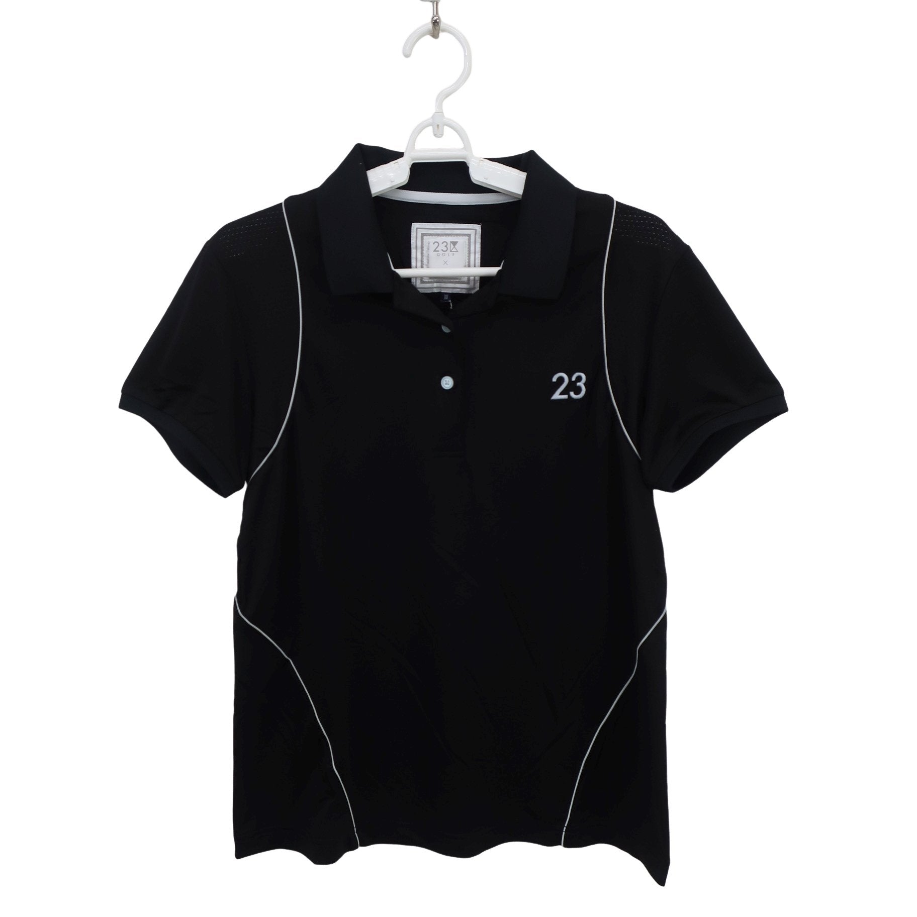 23区 GOLF(23区ゴルフ) ポロシャツ 黒 レディース 3 A