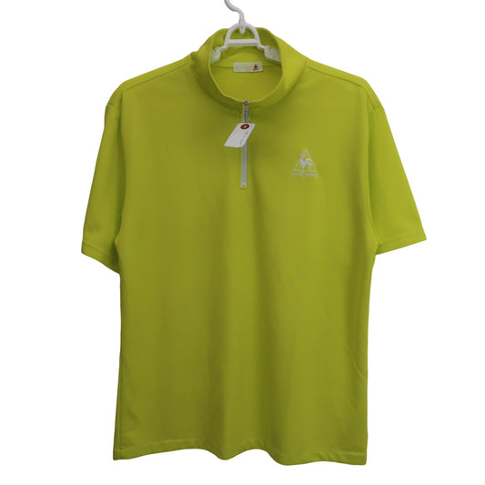 le coq sportif(ルコックスポルティフ) ハーフジップシャツ 黄色 メンズ O B
