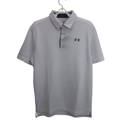 UNDER ARMOUR(アンダーアーマー) ポロシャツ 白 メンズ SM B