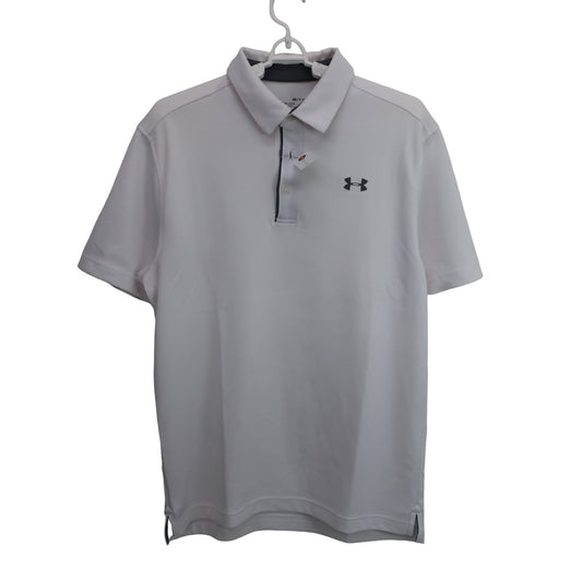 UNDER ARMOUR(アンダーアーマー) ポロシャツ 白 メンズ SM B