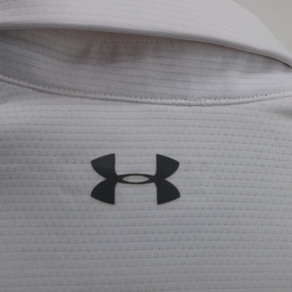 UNDER ARMOUR(アンダーアーマー) ポロシャツ 白 メンズ SM B