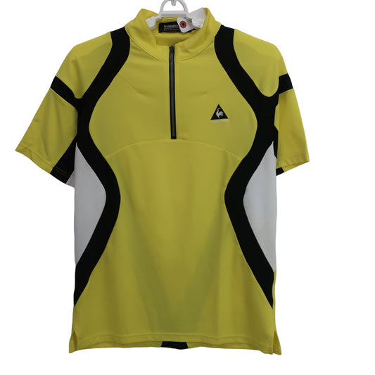 le coq sportif(ルコックスポルティフ) ハーフジップシャツ 黄色 メンズ M A