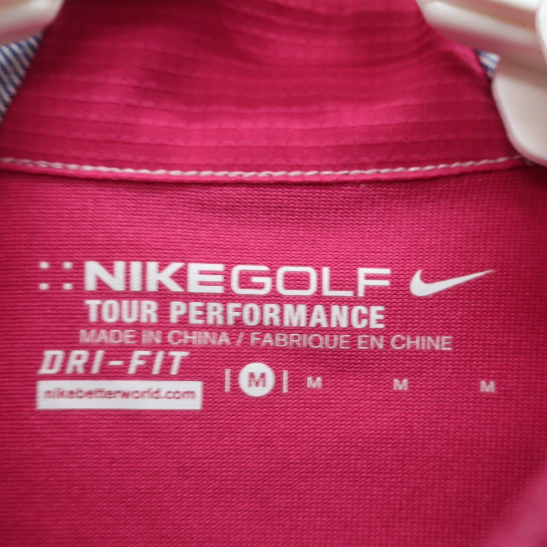 NIKE GOLF(ナイキゴルフ) ポロシャツ ピンク メンズ M A