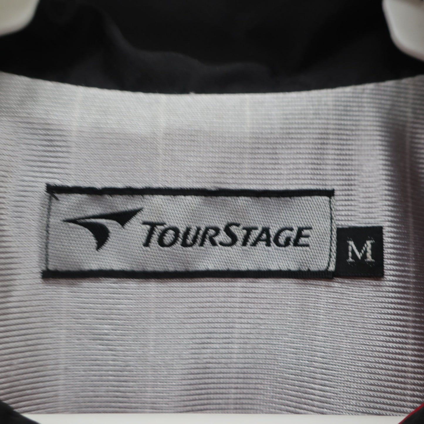 TOURSTAGE(ツアーステージ) ハーフジップスニード 赤黒 メンズ M B