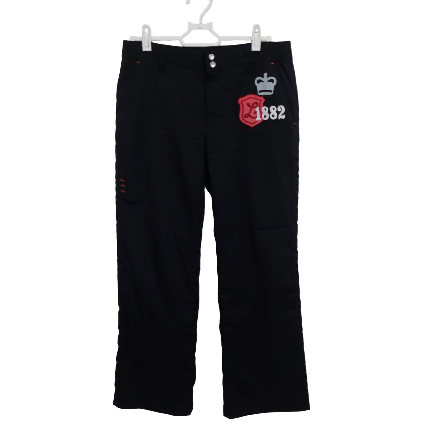 le coq sportif(ルコックスポルティフ) ナイロンパンツ 黒 レディース 9 A