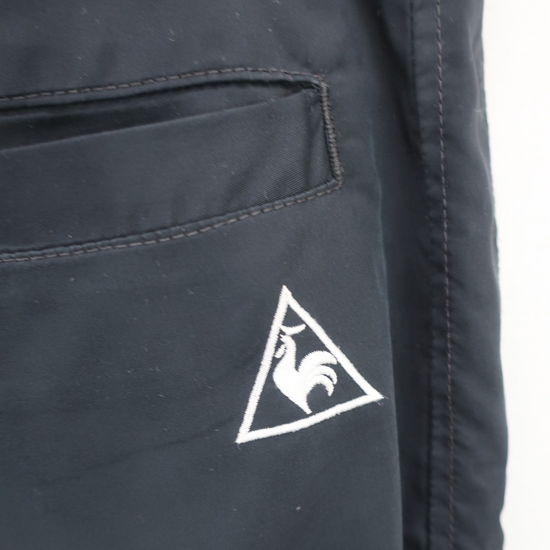 le coq sportif(ルコックスポルティフ) ナイロンパンツ 黒 レディース 9 A