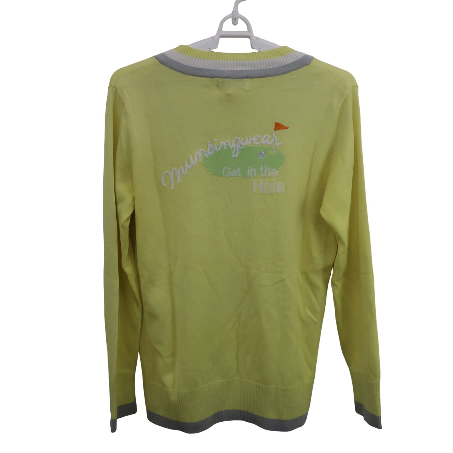 Munsingwear(マンシングウェア) ニットセーター 黄色 レディース M B