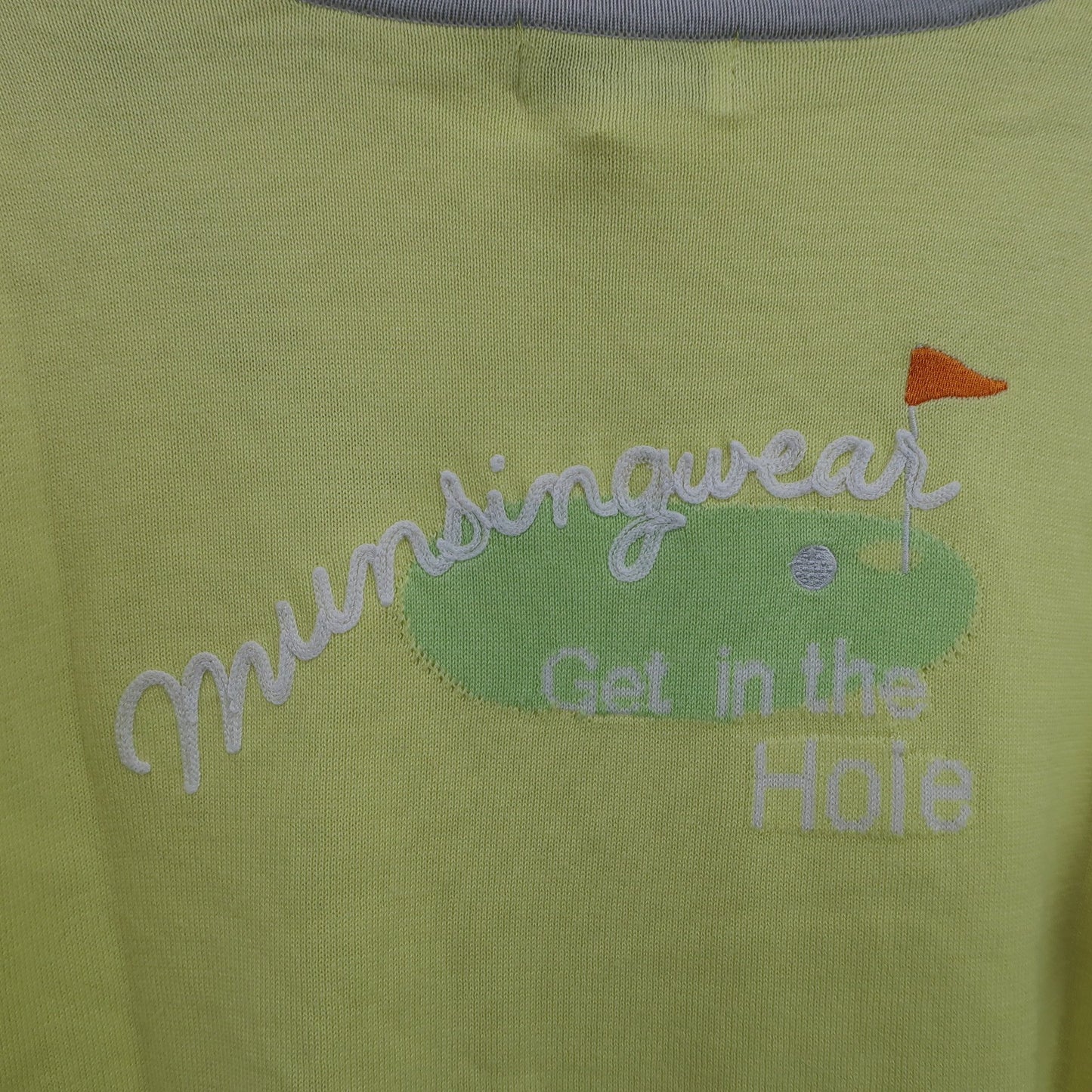 Munsingwear(マンシングウェア) ニットセーター 黄色 レディース M B