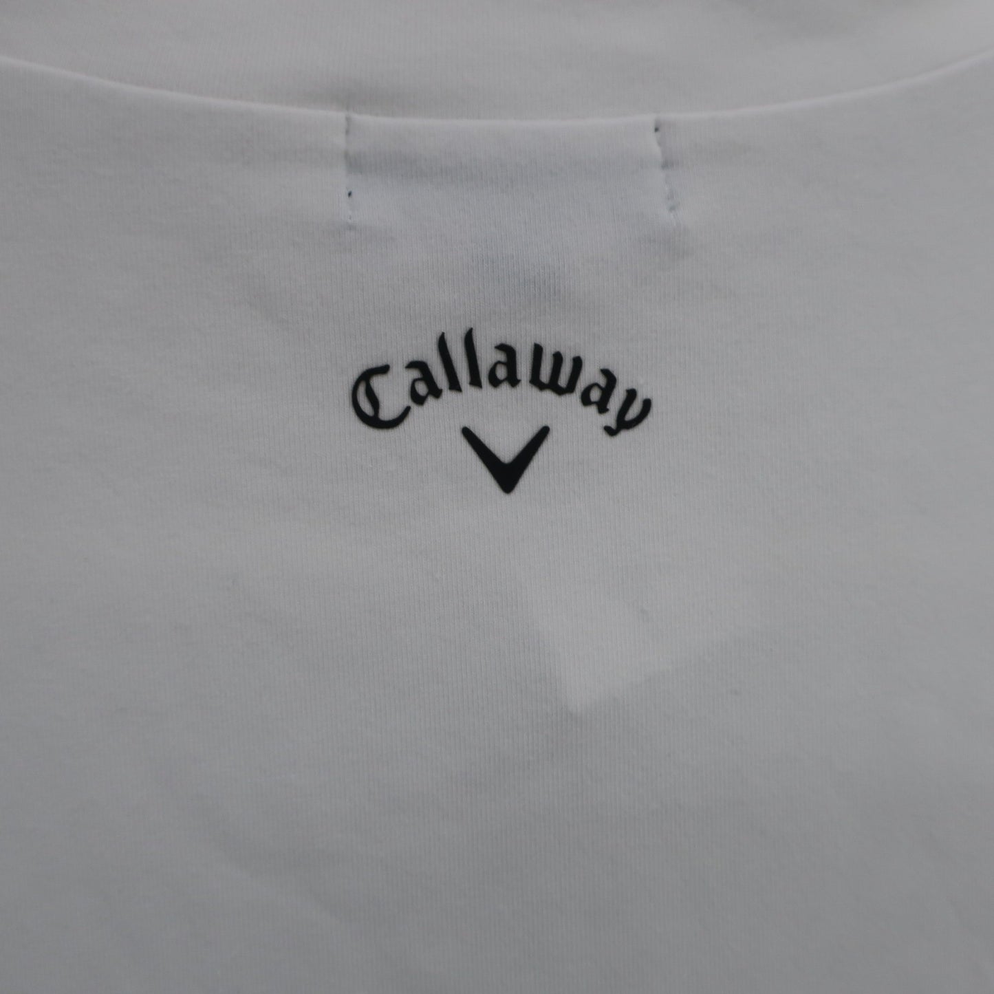 Callaway(キャロウェイ) 半袖モックネックシャツ 白 レディース L C24134202 B