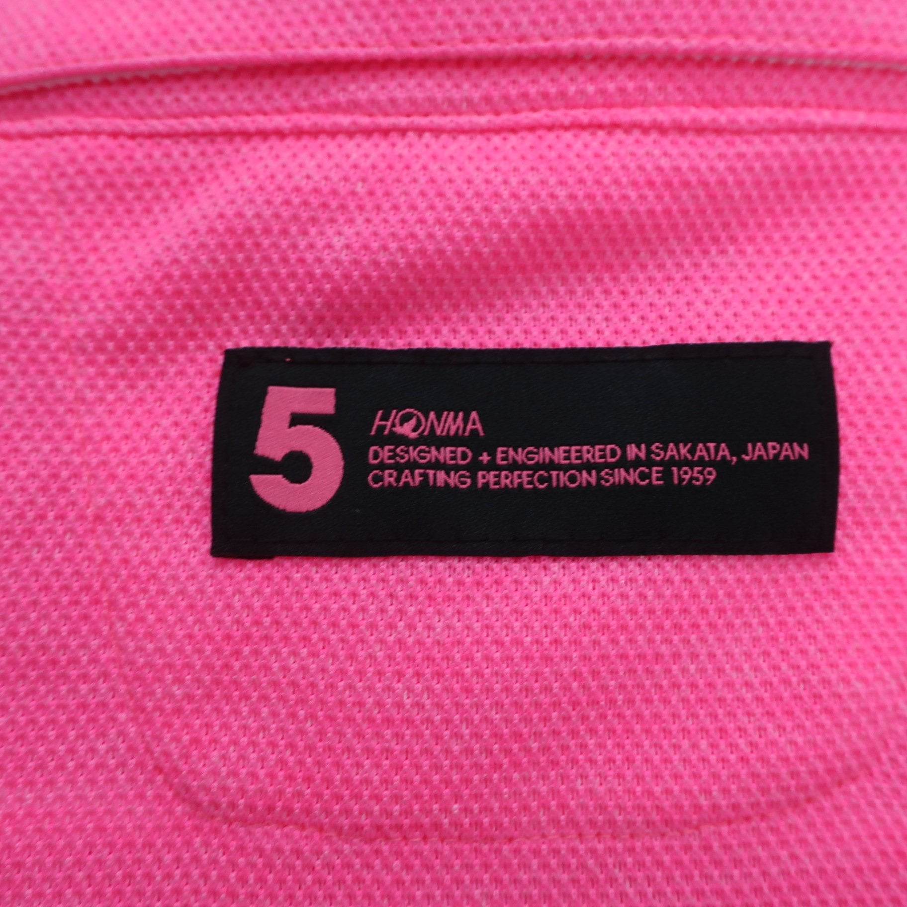 HONMA GOLF(本間ゴルフ) ポロシャツ ピンク レディース M A