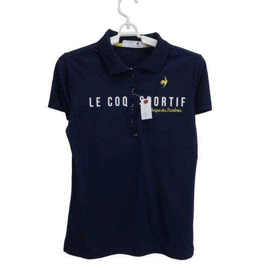 le coq sportif(ルコックスポルティフ) ポロシャツ ネイビー レディース L B