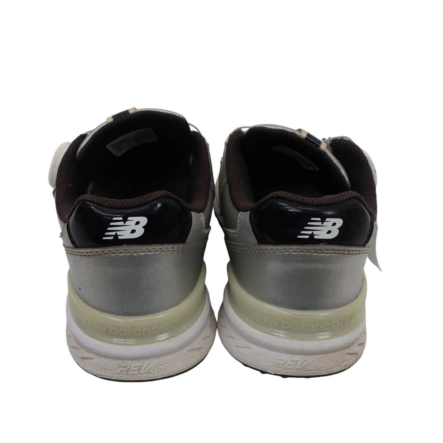 New Balance golf(ニューバランスゴルフ) ダイヤル式スパイクレスゴルフシューズ シルバー レディース 22.5cm B