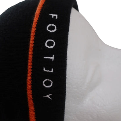 FOOTJOY(フットジョイ) ニット帽 黒オレンジ メンズ フリーサイズ A