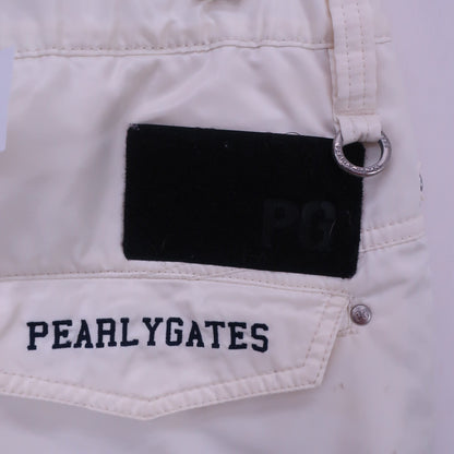 PEARLY GATES(パーリーゲイツ) ナイロンパンツ 白 メンズ 4 053-136019 B