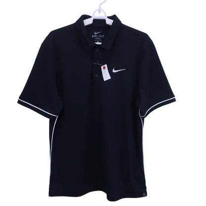 NIKE GOLF(ナイキゴルフ) ポロシャツ 黒 メンズ L A