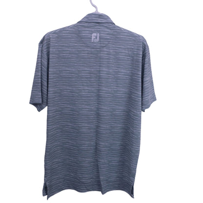 FOOTJOY(フットジョイ) ポロシャツ グレー総柄 メンズ L A