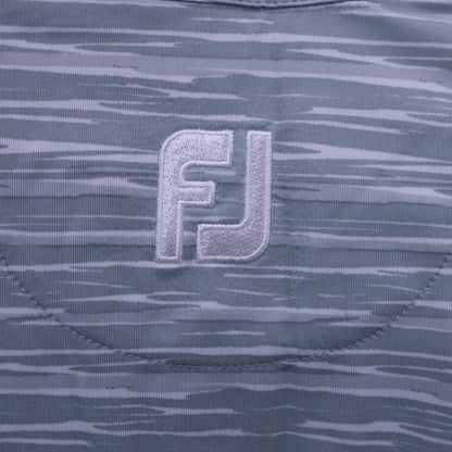 FOOTJOY(フットジョイ) ポロシャツ グレー総柄 メンズ L A