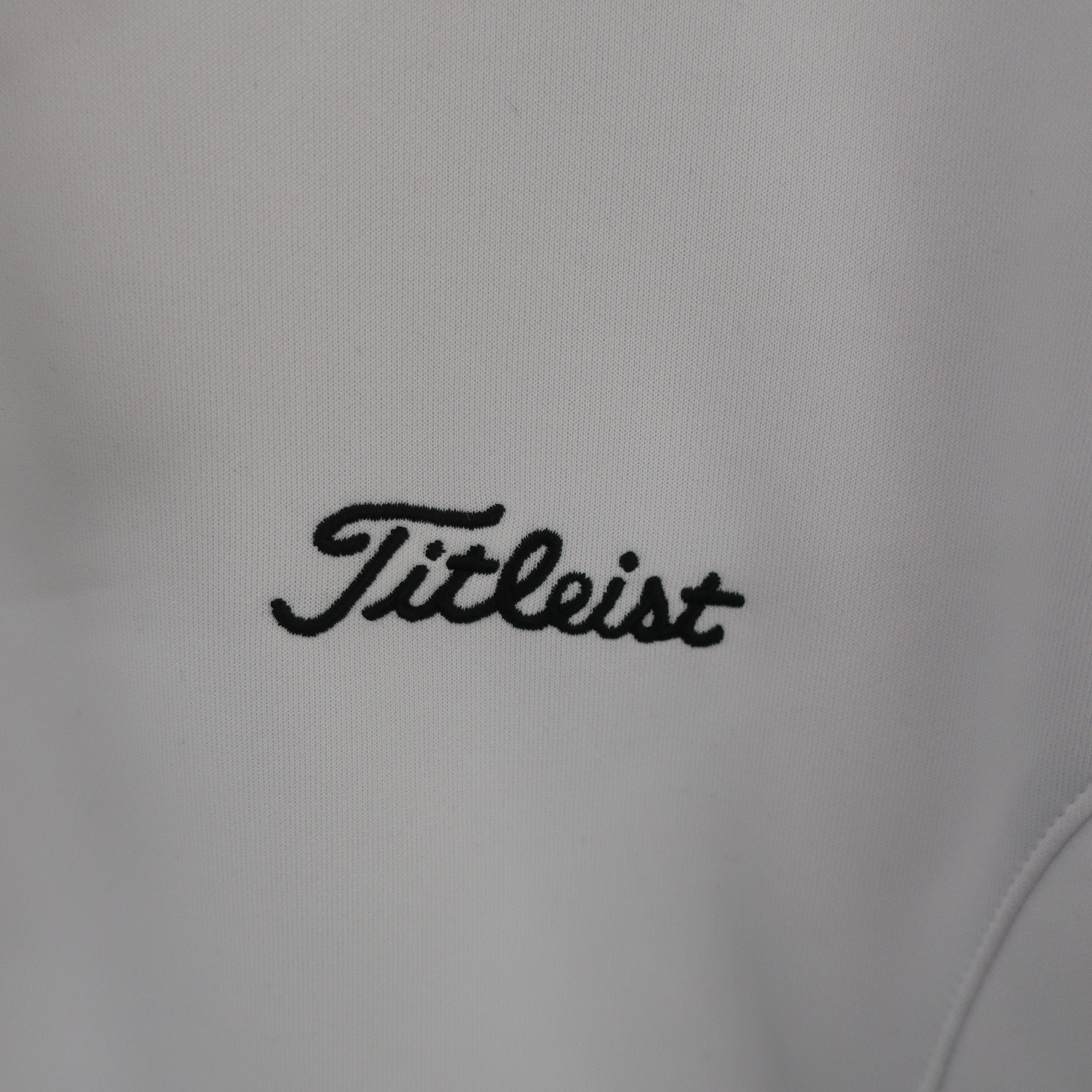 Titleist(タイトリスト) ポロシャツ 白 メンズ L B