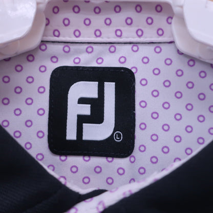 FOOTJOY(フットジョイ) ポロシャツ 黒 メンズ L A