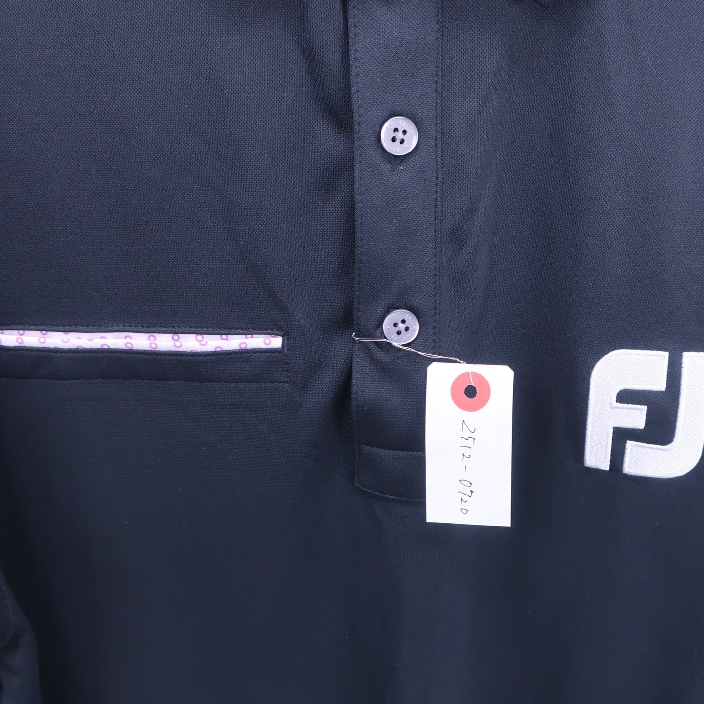 FOOTJOY(フットジョイ) ポロシャツ 黒 メンズ L A