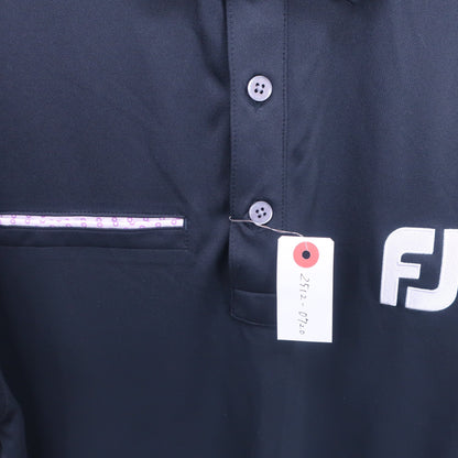 FOOTJOY(フットジョイ) ポロシャツ 黒 メンズ L A