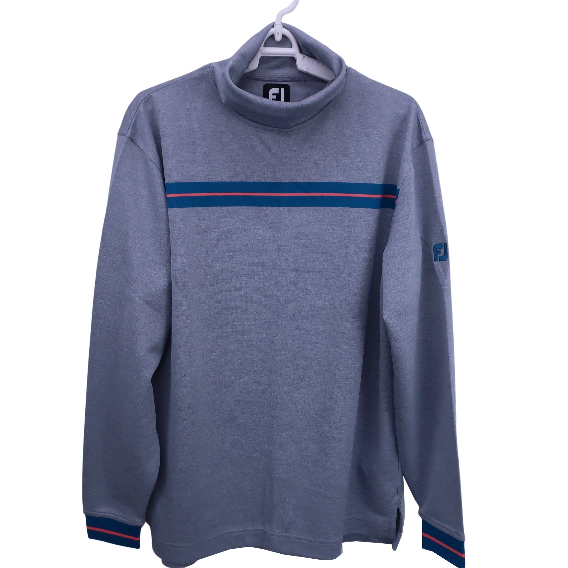 FOOTJOY(フットジョイ) 長袖ハイネックシャツ グレー メンズ L A