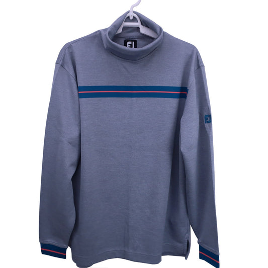 FOOTJOY(フットジョイ) 長袖ハイネックシャツ グレー メンズ L A