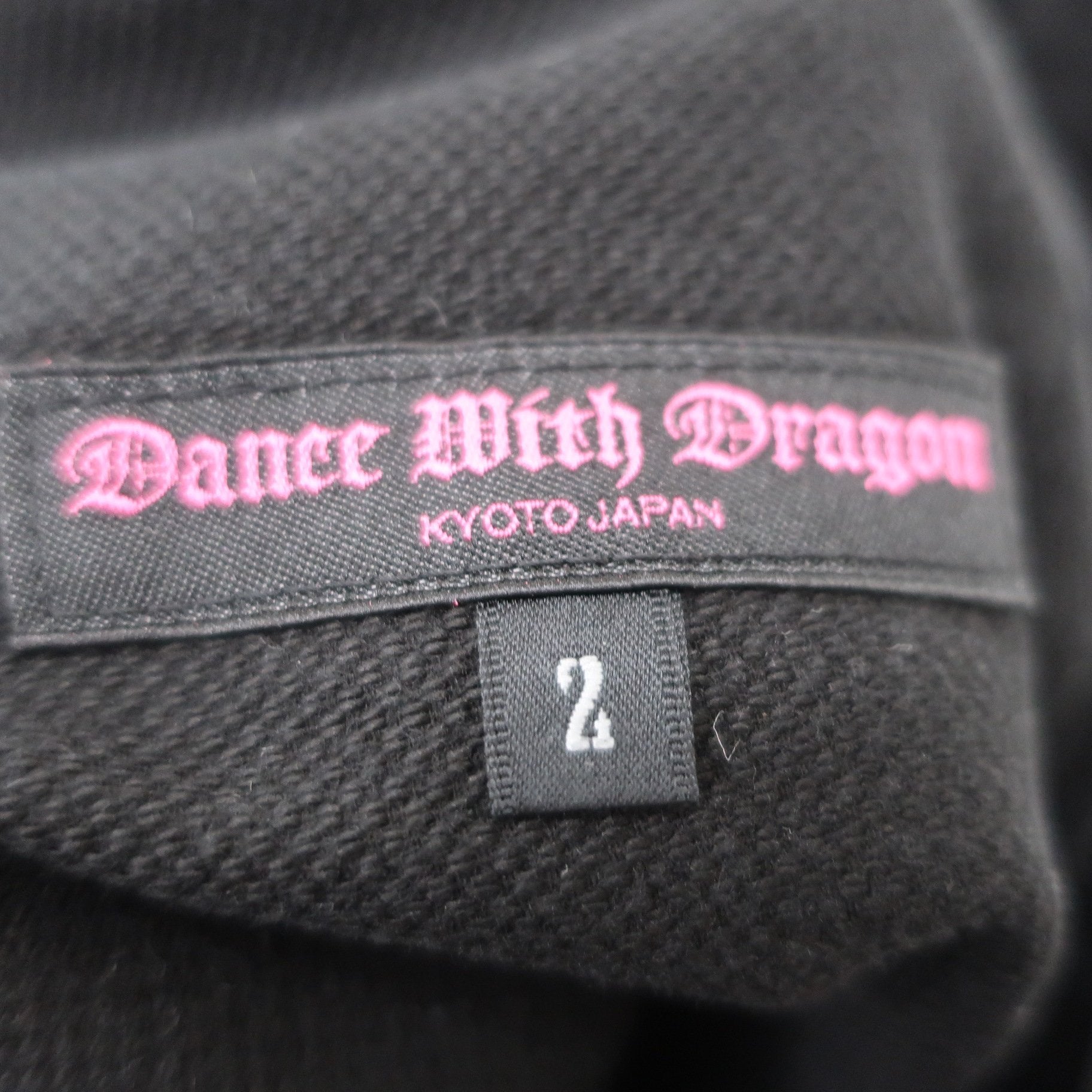 Dance With Dragon(ダンスウィズドラゴン) キュロットスカート 黒 レディース 2 D2-410302 A