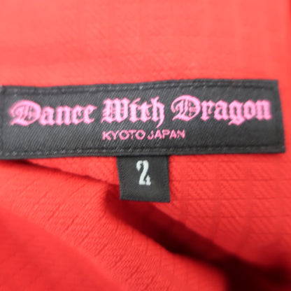 Dance With Dragon(ダンスウィズドラゴン) キュロットスカート 赤 レディース 2 D2-424300 A