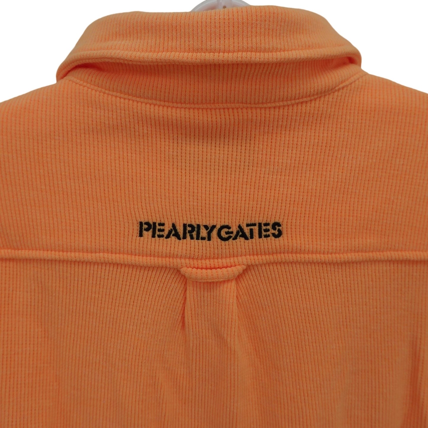 PEARLY GATES(パーリーゲイツ) 長袖ポロシャツ オレンジ メンズ 5 053-5161001 A