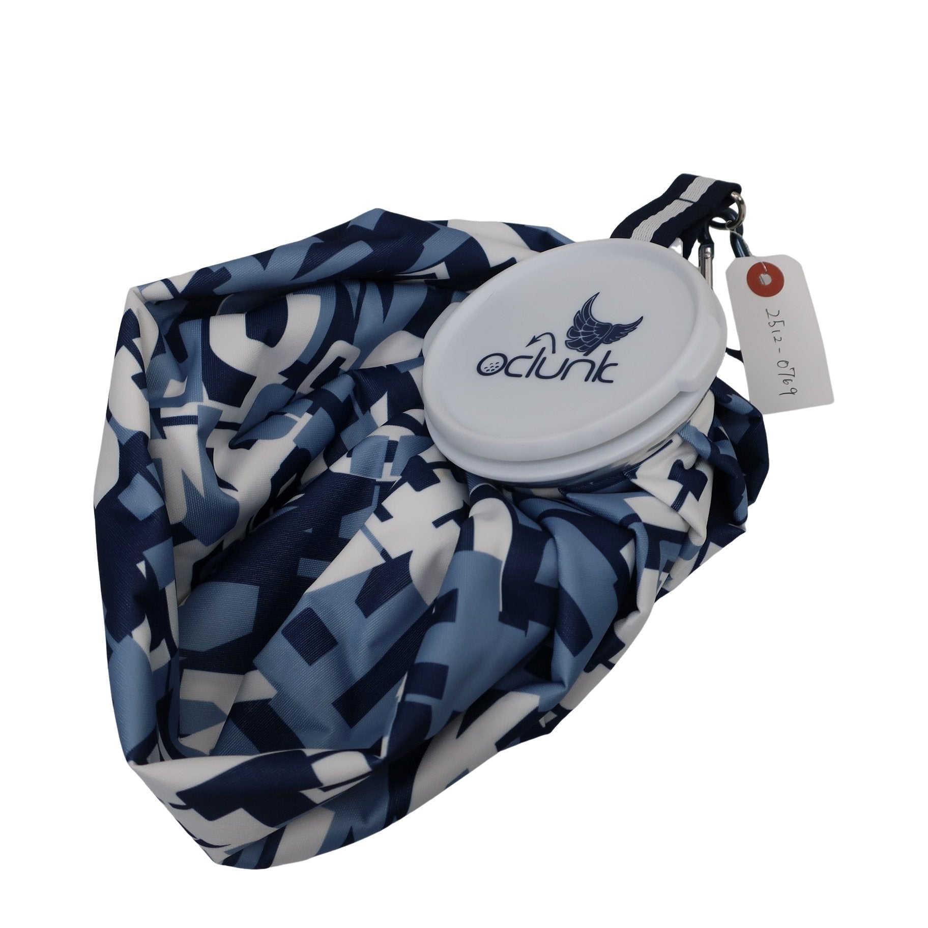 Clunk(クランク) 氷のう 青系総柄 A