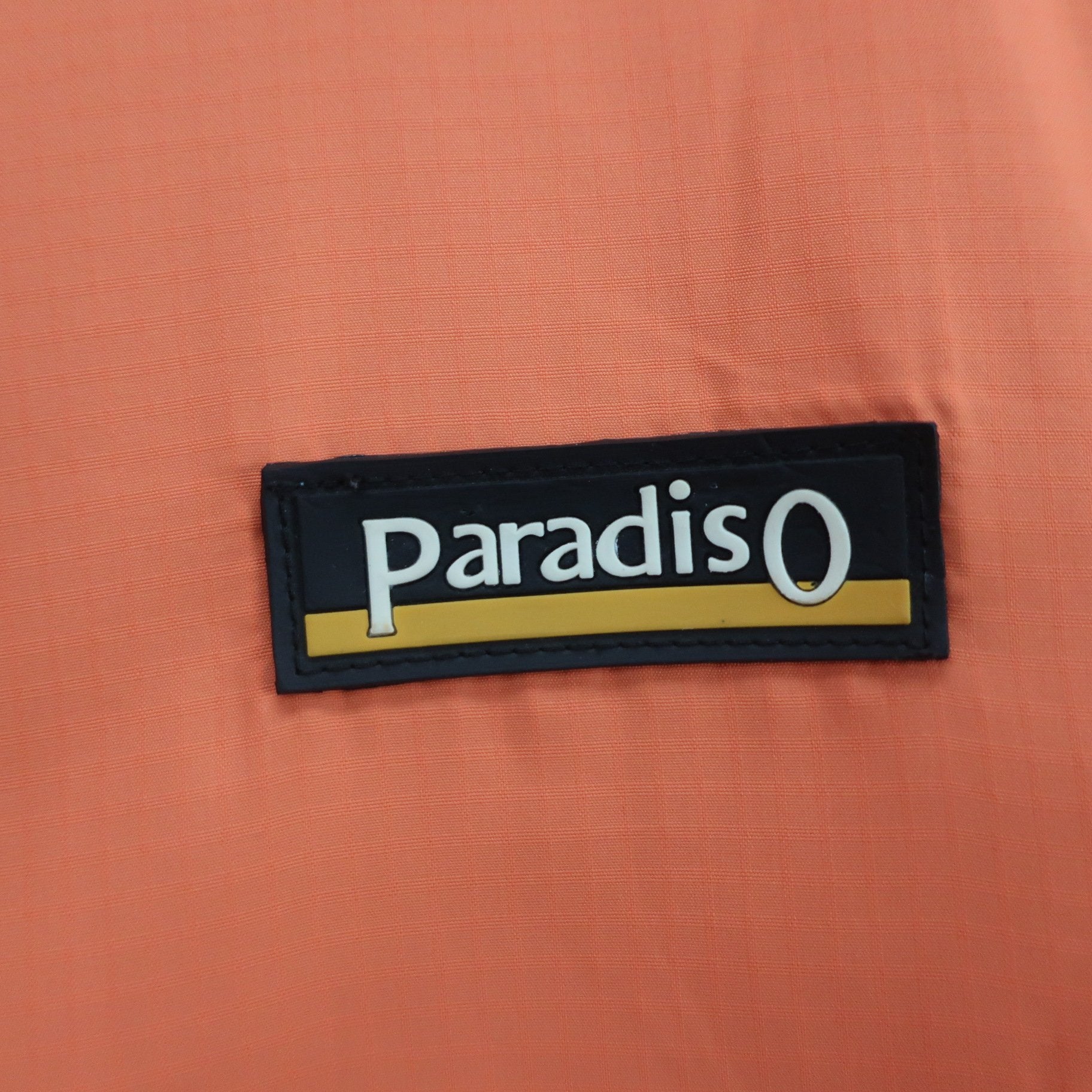 Paradiso(パラディーゾ) リバーシブルフルジップナイロンジャケット オレンジ / モスグリーン メンズ M A