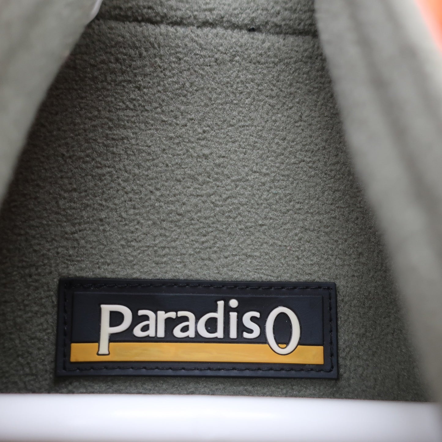 Paradiso(パラディーゾ) リバーシブルフルジップナイロンジャケット オレンジ / モスグリーン メンズ M A