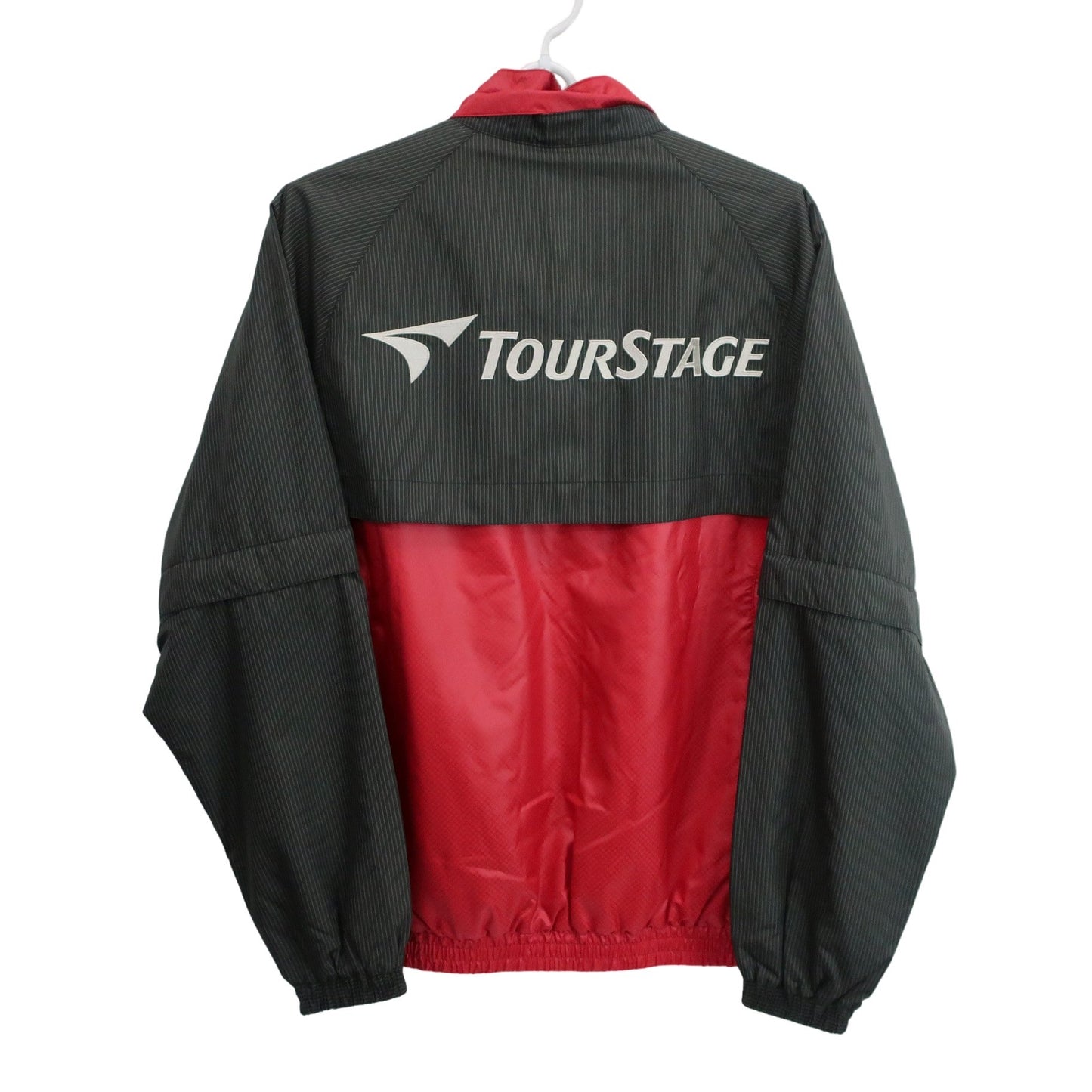 TOURSTAGE(ツアーステージ) リバーシブルフルジップナイロンジャケット 赤 / 黒 メンズ M A