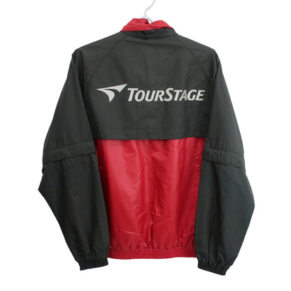 TOURSTAGE(ツアーステージ) リバーシブルフルジップナイロンジャケット 赤 / 黒 メンズ M A