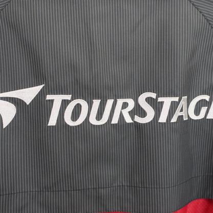 TOURSTAGE(ツアーステージ) リバーシブルフルジップナイロンジャケット 赤 / 黒 メンズ M A