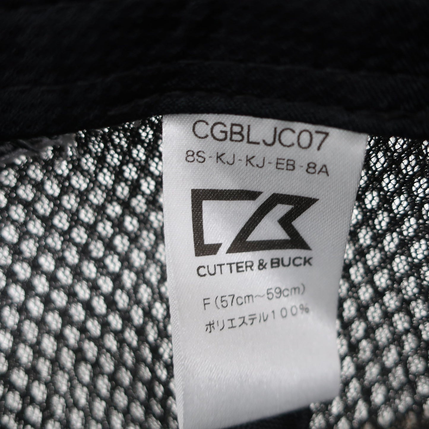 CUTTER&BUCK(カッター＆バック) キャップ 黒 メンズ フリーサイズ A