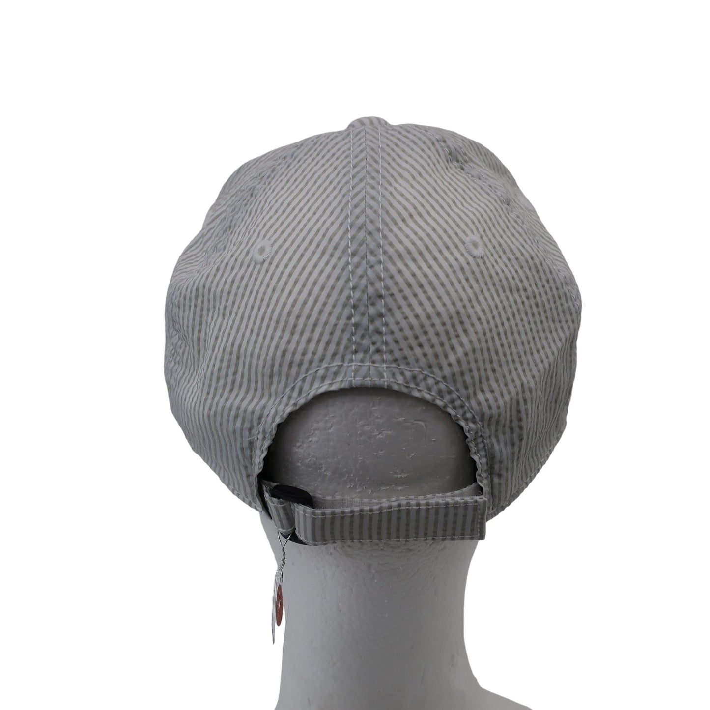 CUTTER&BUCK(カッター＆バック) キャップ 白グレーストライプ メンズ フリーサイズ A