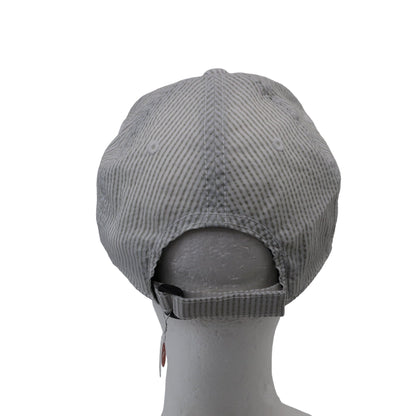 CUTTER&BUCK(カッター＆バック) キャップ 白グレーストライプ メンズ フリーサイズ A