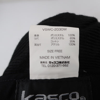 Kasco(キャスコ) キャップ 黒 メンズ フリーサイズ A