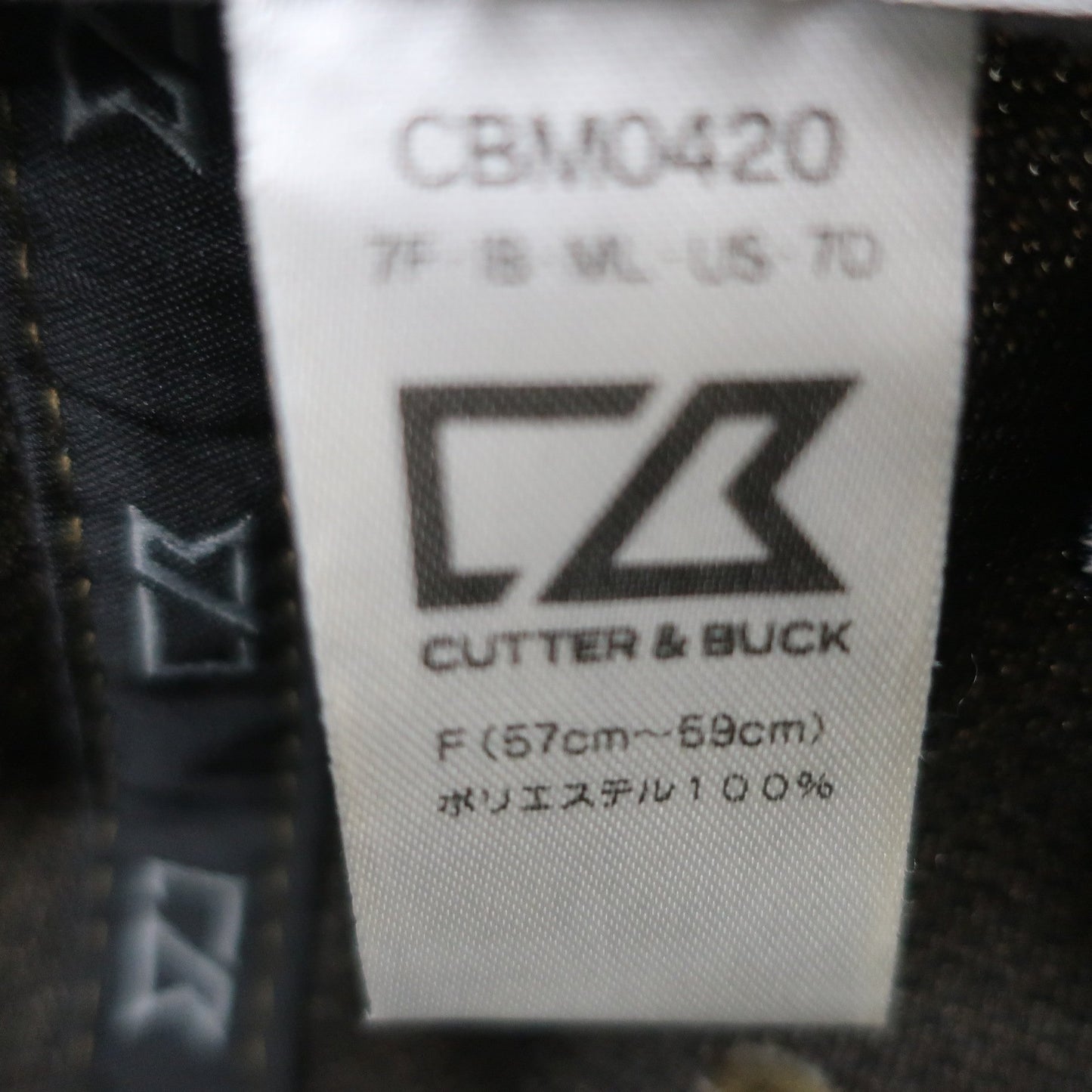 CUTTER&BUCK(カッター＆バック) キャップ 黄土色 メンズ フリーサイズ A